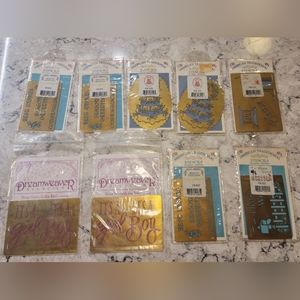 7 Christmas American Traditional Brass Stencils + 2 Dreamweaver Stencils